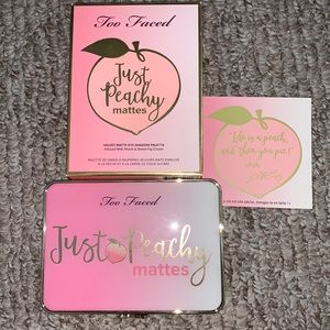 Too Faced Just Peachy Mattes eyeshadow palette